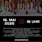 Hintergrund schwarz, Oben das FC-Logo und die Überschrift in rot 3. LORZWEILER KERBELAUF 16. MAI 2o16 16 Uhr - DER STRECKENVERLAUF GEHT DURCH DAS FELD UND IST ENTSPRECHEND MARKIERT - DU ENTSCHEIDEST WIE DU DIE STRECKE ZURüCKLEGST > LAUFEN, SCHNELLES GEHEN ODER NORDIC WALKING - DU ENTSCHEIDEST DEIN TEMPO - EINE ALLGEMEINE ZEITNAHME WIRD ES NICHT GEBEN - IM ZIEL ERWARTET DICH EINE ERFRISCHUNG SOWIE DEINE FINISHER MEDAILLE #RUNFORFUN LAUFEN UND NORDIC WALKING ANMELDUNG UND WEITERE INFOS PER MAIL HALLENSPORT@FCL1961.DE 8 €ANMELDEGEBÜHR ANMELDESCHLUSS 08.05.2026